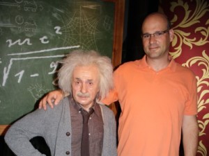 Jens Tell und Albert Einstein